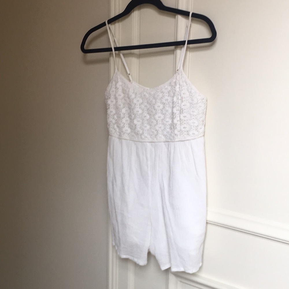 White romper